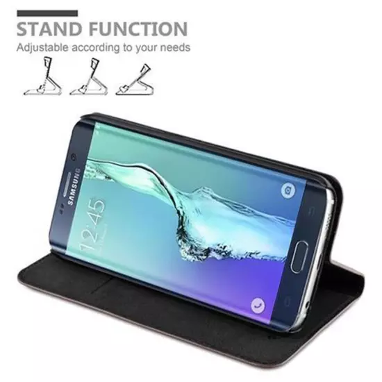 Case for Samsung Galaxy S6 EDGE Cover Protection Book Wallet Magnetic Book