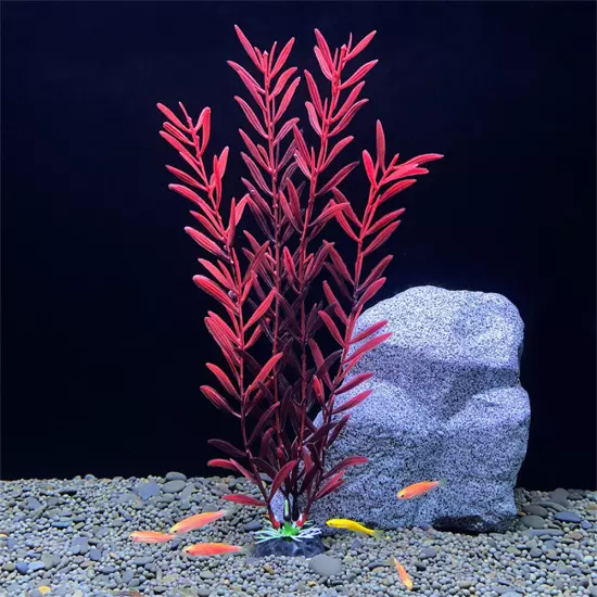 Artificial Fake Plastic Water Grass Plants Decoration For Aquarium Fish Tank