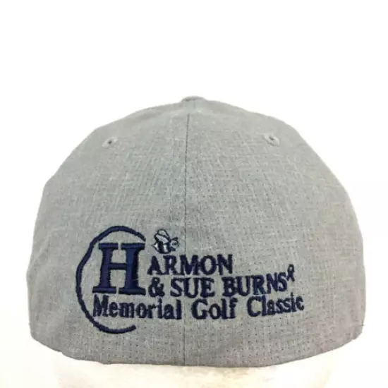 Travis Mathew Golf Cap Harmon Sue Burns Memorial Logo Baseball Hat Flexfit S/M