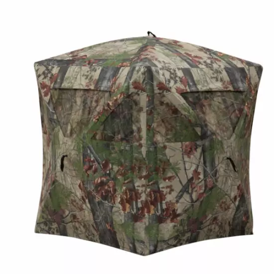 Barronett Blinds Backwoods Camo Lightweight Pop Up Hunting Ground Blind (3 Pack)