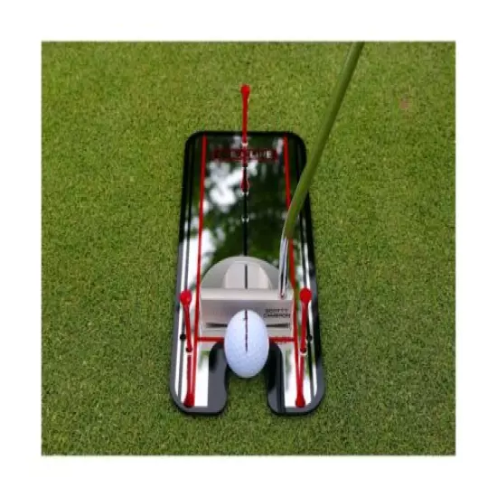 EyeLine Golf Genuine Putting Alignment Mirror Оne Расk Has Slots for The Drill