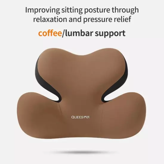 Car Headrest Lumbar Support Neck Pillow Support Universal Cushion Back Support 