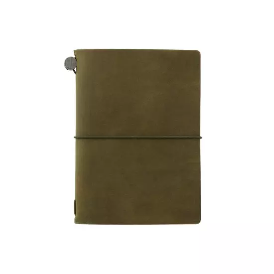 DESIGNPHIL Travelers Company Traveler's Note Passport Size Olive