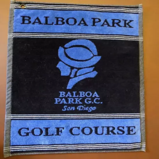 BALBOA PARK GOLF COURSE San Deigo CA Caddy Golf Towel