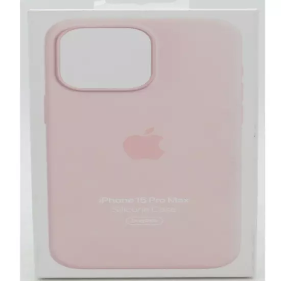 Genuine Apple Silicone Soft Case with MagSafe for Apple iPhone 15 Pro Max 6.7"