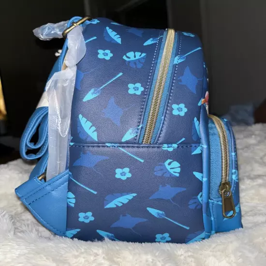 LOUNGEFLY DISNEY MOANA PUA HEI KAKA MINI BACKPACK~ WITH TAGS~ BRAND NEW~