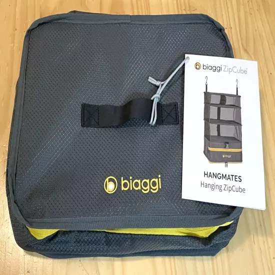 Biaggi ZipCube Hangmates Hanging Travel Organizer Standard Size NEW