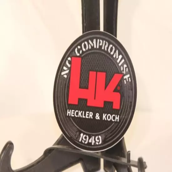 HK Heckler&Koch No Compromise Officially Licensed Decal Black HHP30 VP9 VSP MP