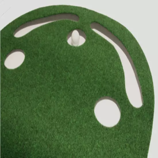 Putt-A-Bout Grassroots Par Three Putting Practice Green (9-feet x 3-feet) 