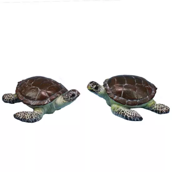 Resin Simulation Turtle Fish Tank Ornament DIY Aquarium Micro Landscape Fun Home