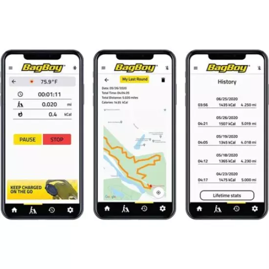 Bag Boy Push Cart Tracker