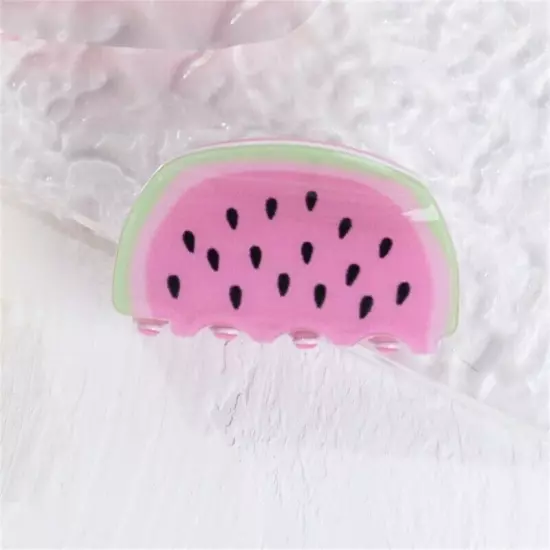 Fruit and Vegetable Hair Claw Clip for Women Small Headpiece Hair Accessories