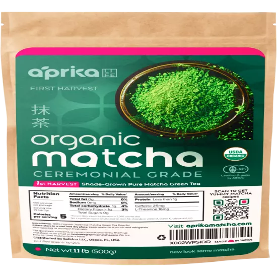 1st Harvest Ceremonial/Culinary Grade Matcha Green Tea Powder, made in Japan