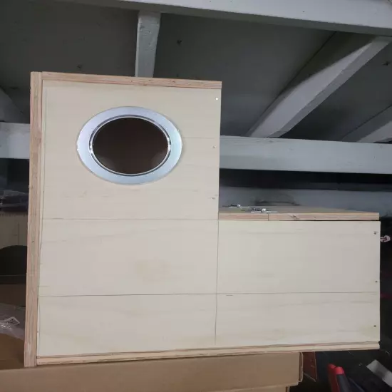 Bird Nest Box ( 20"x20"x10" toe) for Eclectus, Amazons, Etc