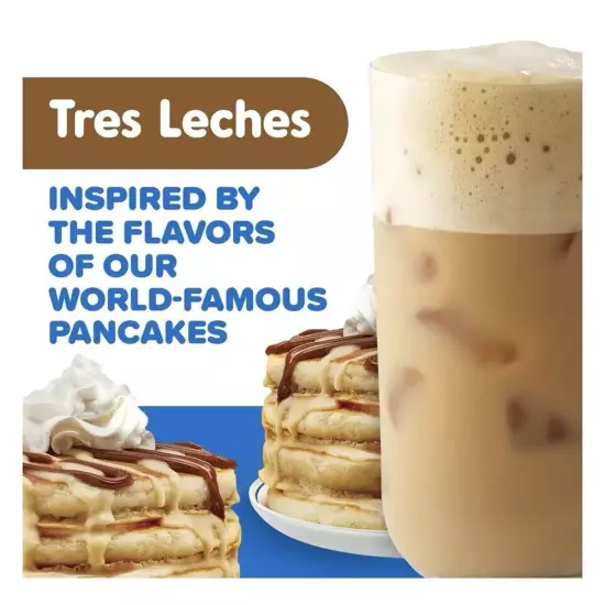 IHOP Cold Foam Iced Latte Tres Leche 6 Pack All In One Drink Mix June 2024