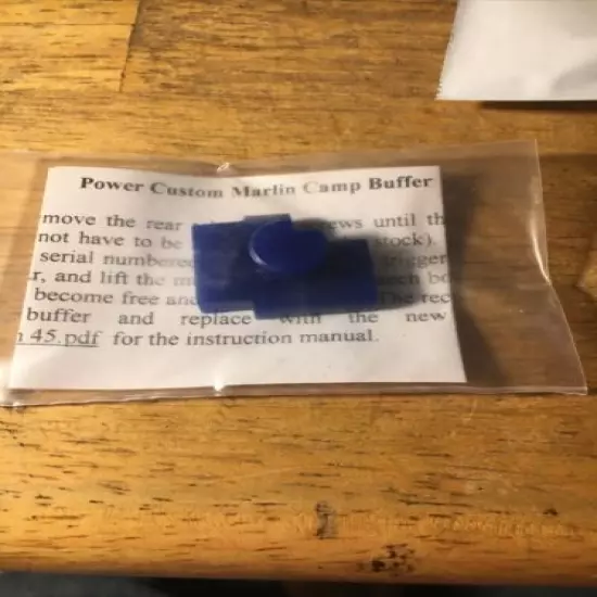 Power Custom Marlin Camp Buffer For Marlin Camp Carbine 45/9 New Factory Part