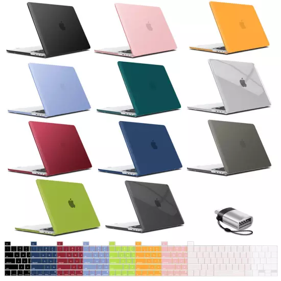 IBENZER Hard Shell Case for 2020 2019 MacBook Pro 16-inch A2141 + Keyboard Cover