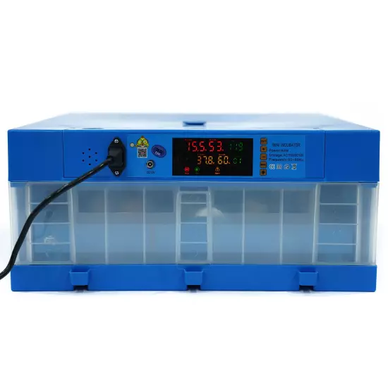 110V Digital Fully Automatic 64 Eggs Incubator Egg Hatcher Chicken Goose Duck...