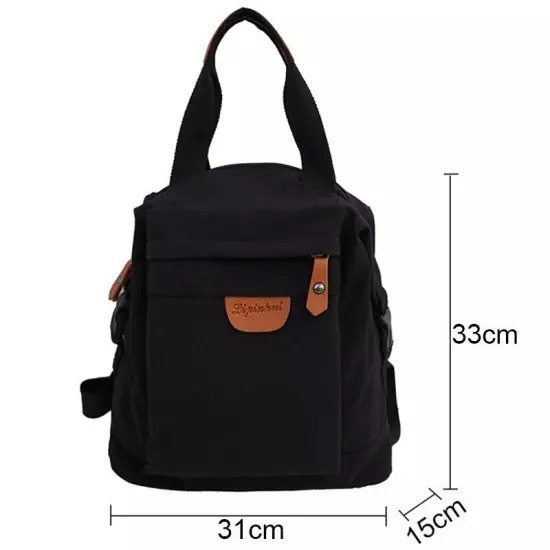 Student Backpack Female Women School Bag Girl Nylon Backpack handle Book Bag