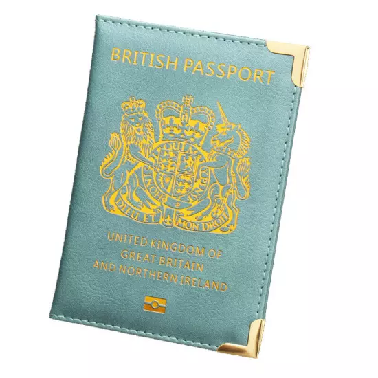 Passport Case British Passport Bag Protective Clip Passport Holder Cover Thin