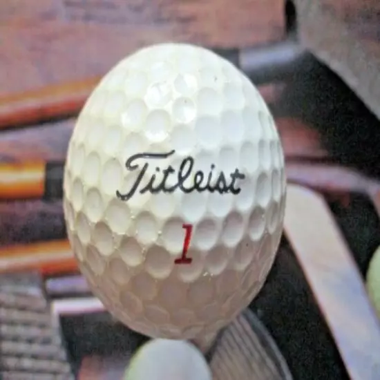 vtg - PEBBLE BEACH GOLF LINKS - Logo Golf Ball - CA - Titleist