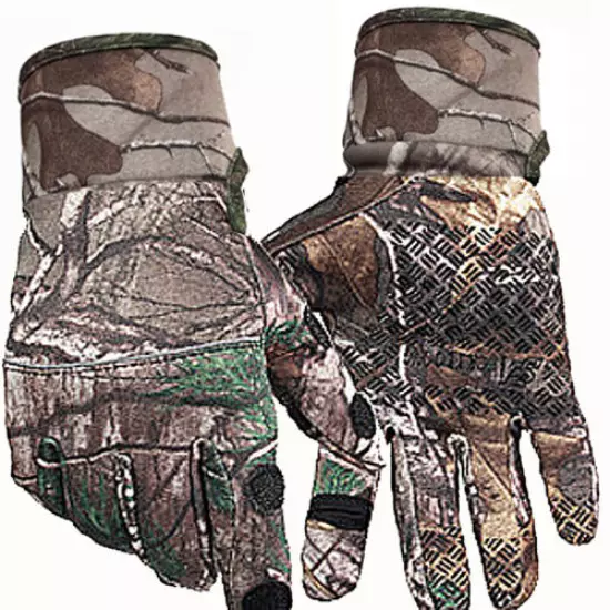 Anti-slip Full Finger Gloves Autumn Winter Outdoor Camouflage Hunting Gloves