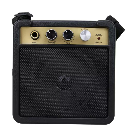 Guitar Amp Speaker Portable Acoustic Guitar Amplifier with Back Clip