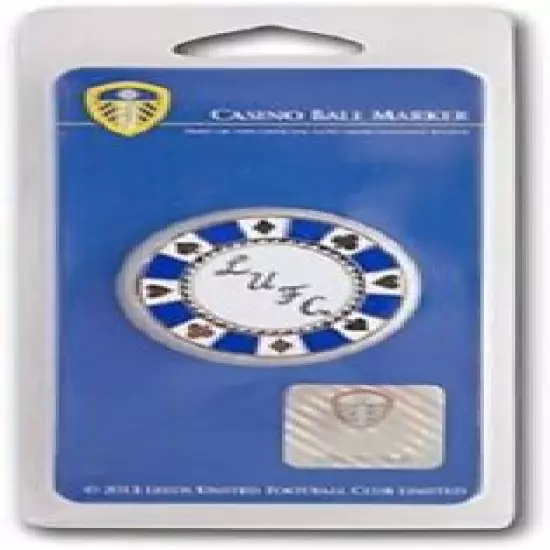 LEEDS UNITED FC CASINO GOLF BALL MARKER