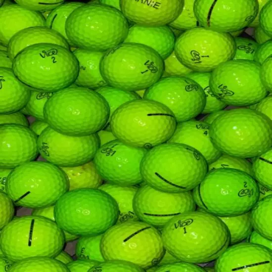 24 Neon Green Vice Pro & Pro Plus Mix Used Golf Balls AAAA (4A) 