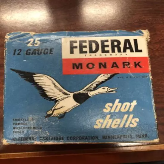 Federal Monark 12- Gauge Box