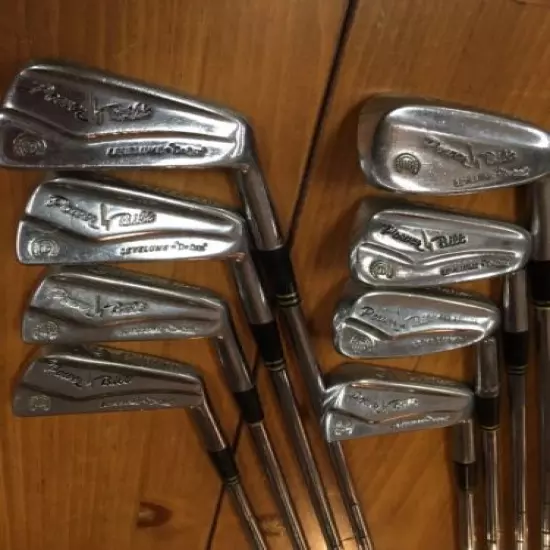 Vintage PowerBilt Citation "De Lux" Partial Iron Set 2-10 MISSING 7 IRON - 38.5"