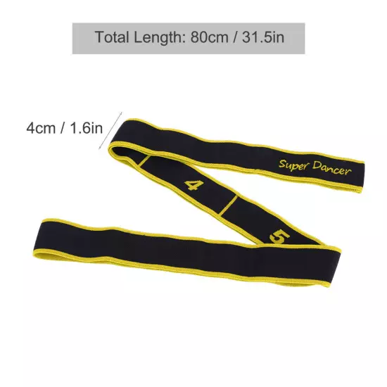 Yoga Resistance Band Latin Dance Elastic Stretching Belt Fitness Exercise