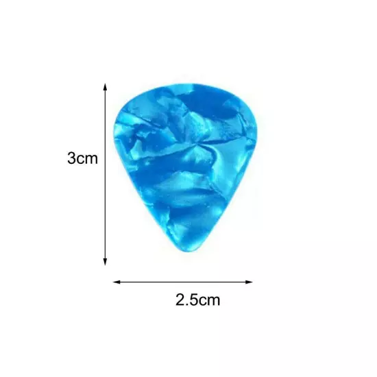 1PCS Acoustic Bulk Guitar Pick 0.46mm/0.71mm/0.96mm Hot Random FAST