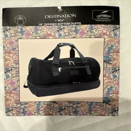 Destination 19" Zippered Duffel Bag New Retail $99.00