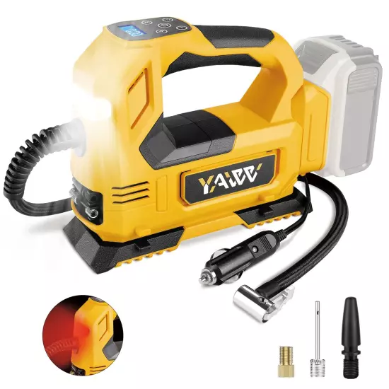 Cordless Tire Inflator Air Compressor for Dewalt 20V Max Battery,160PSI Portable