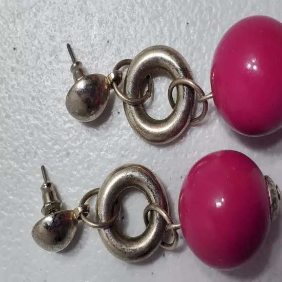 Women's Pink Dangle Earrings