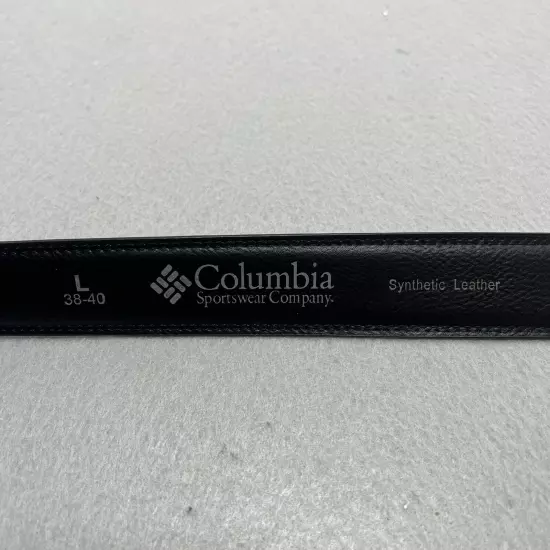 Columbia Mens Belt Active Stretch Belt Size Large 38-40 Black NWT, New