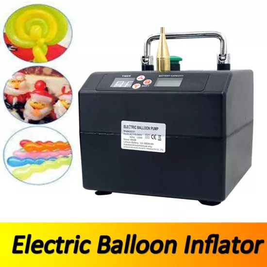 Electric Balloon Pump Balloon Inflator Air Blower Birthday Party,Festive,Event