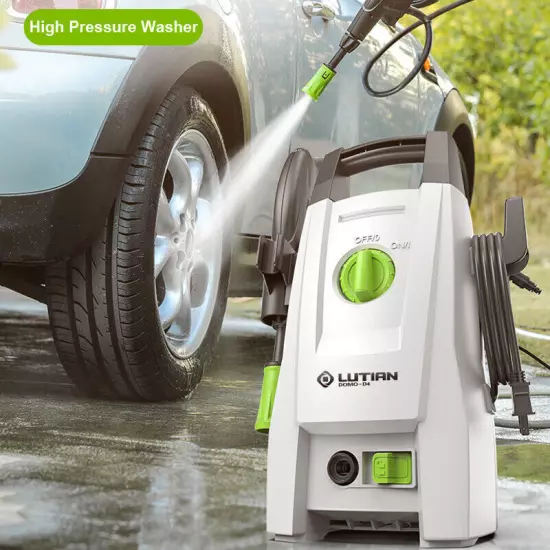 1450PSI High Pressure Cleaner Car Washer Sprayer Cleaning Machine 1400W 220V .