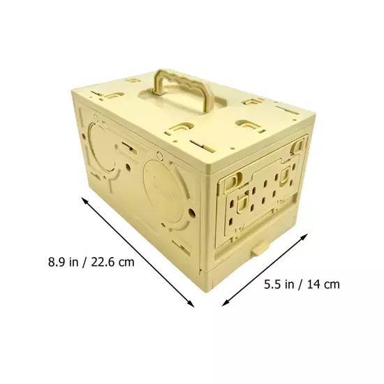 Plastic Folding Pigeon Cage Pet Carrier Travel Nest Box for Training Competition