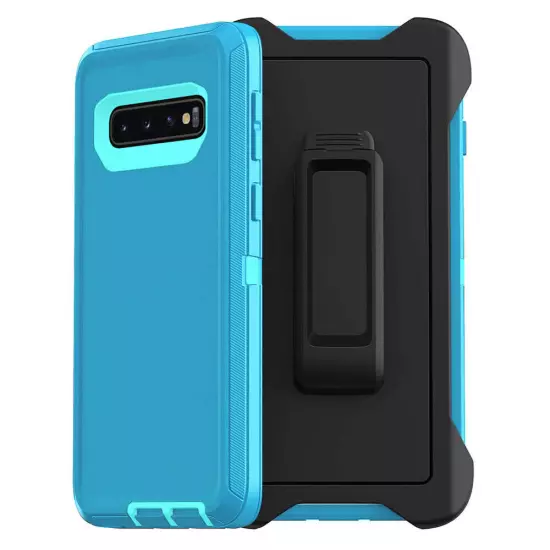 For Galaxy S10 + Plus S10e Case Cover Shockproof Series Fits Defender Belt Clip