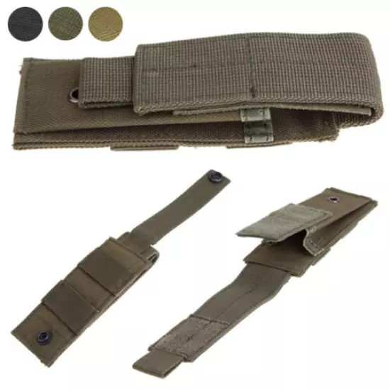 Military Pistol Magazine Pouch Military Molle Bag Knife Flashlight Storage Pack