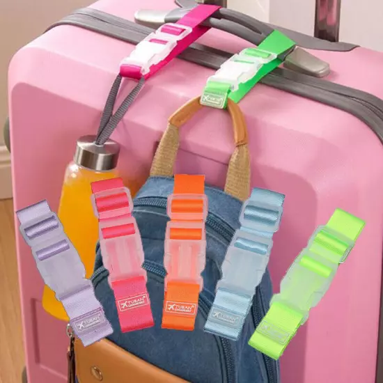 Suitcase Portable Nylon Buckle Straps Cable Ties with Plastic Buckle Clip Supply