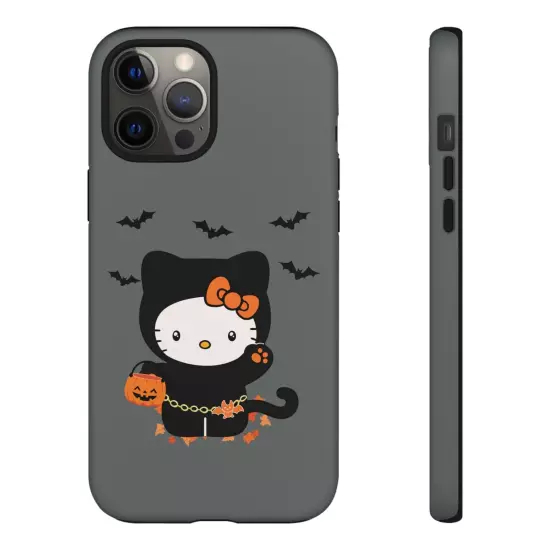 HALLOWEEN HELLO KITTY Phone Case, iPhone and Samsung Glossy Tough Phone Cases