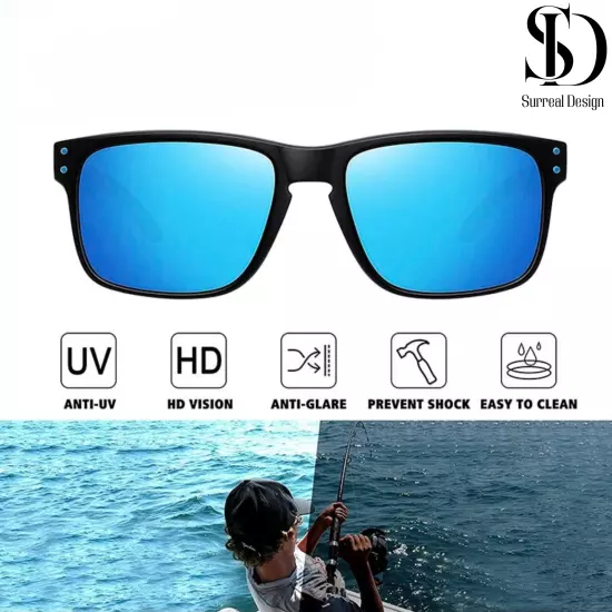 Polarized Men Sunglasses Driving Fishing Glasses Unisex Travel Outdoor UV400