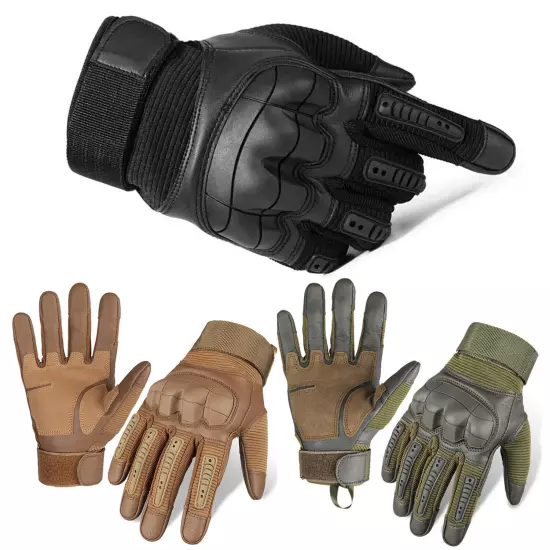 Military Tactical Gloves for Men Touchscreen Airsoft Motorcycle Hunting Gloves