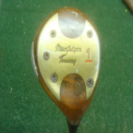 Vintage MacGregor Tourney BYRON NELSON driver RH dynamic gold X - OLD REFINISH