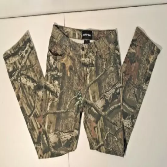 Pants Camo Hunting Mossy Oak Break-up Infinity Cargo Women's Size 10 Inseam 28”