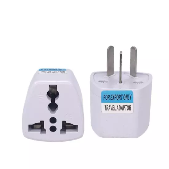 Universal Travel Adapter Uk/us/au to Eu Plug 2 Pin Power Socket Converter 250v