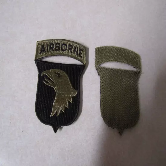 MILITARY PATCH HOOK AND LOOP OCP MULTICAM SET OF 2 101ST AIRBORNE WITH TAB